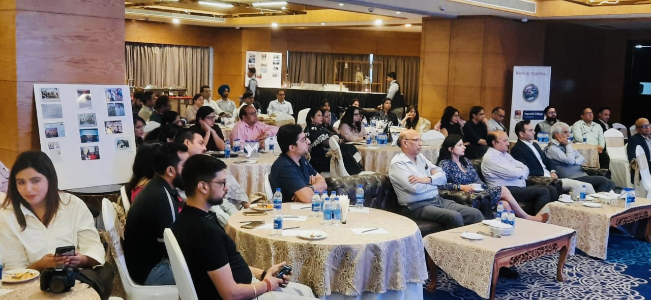 Delegates from AIIMS attending one of the conferences in Jammu.